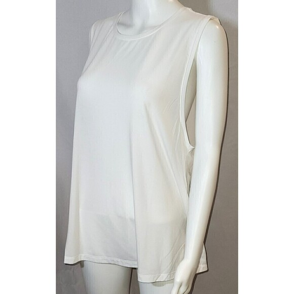 NWT - ZELLA Women’s Performance White Sleeveless Tee - Size L - Picture 3 of 9